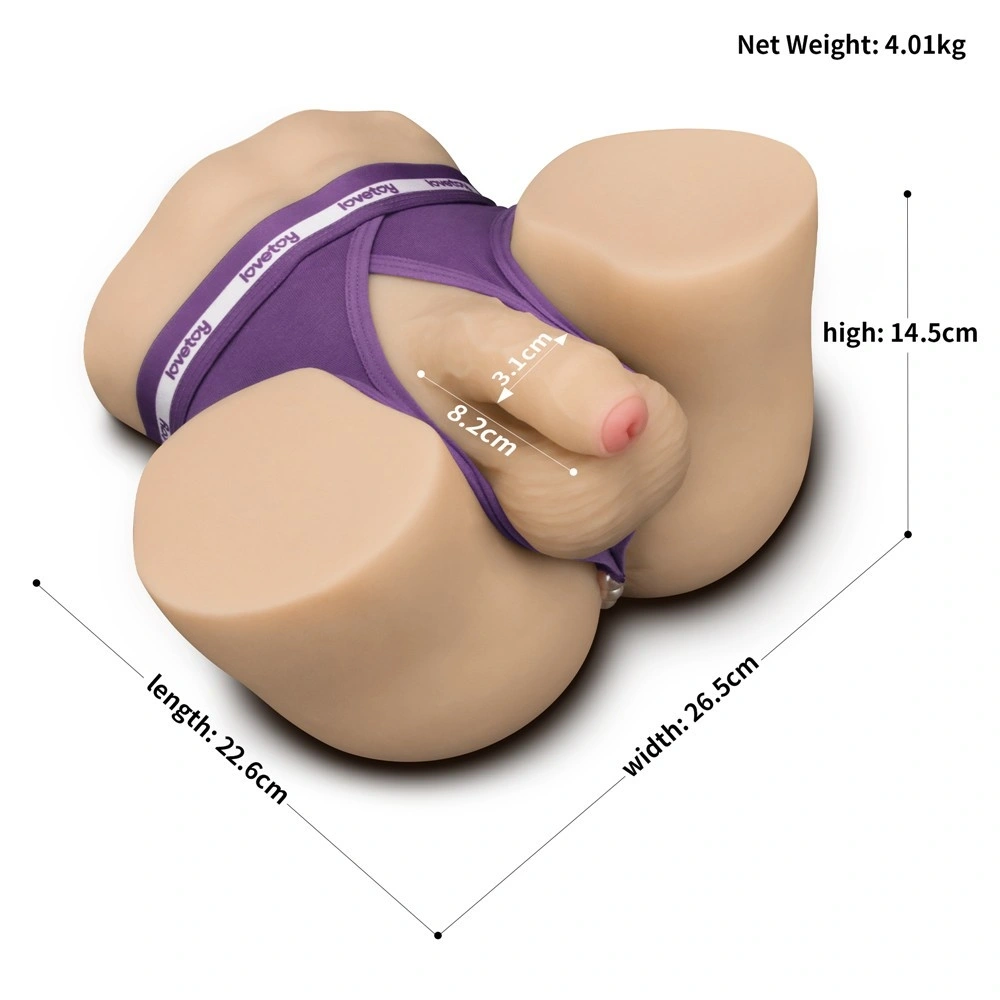 Masturbator Anus Streetgirls #16 cu Dildo, Natural, 4 kg, #16, Erotic24.ro