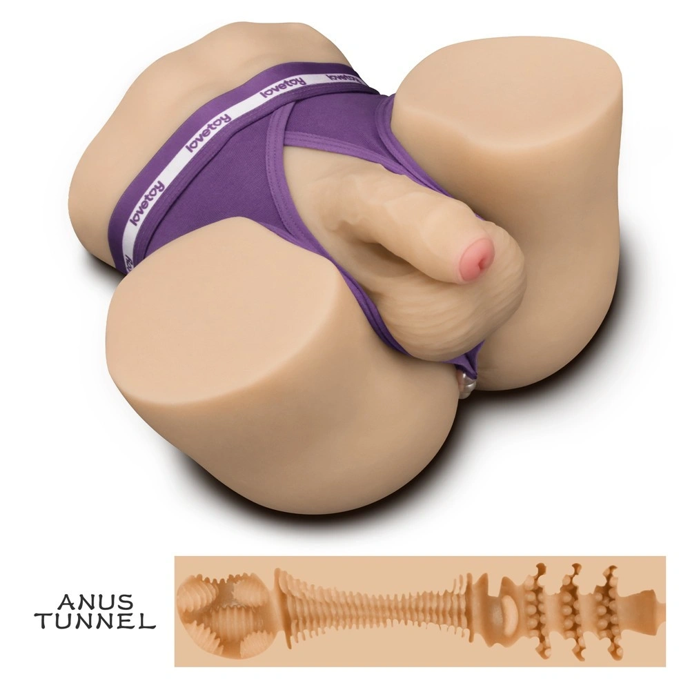 Masturbator Anus Streetgirls #16 cu Dildo, Natural, 4 kg, #4, Erotic24.ro