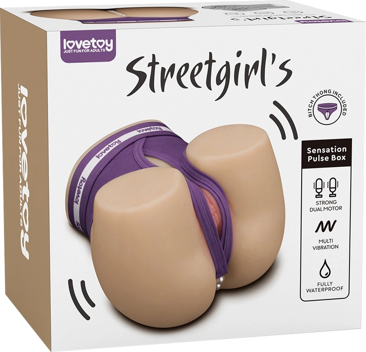 Masturbator Streetgirl's Sensation Pulse, Natural, 2.14 kg, Nr. 13, Erotic24.ro