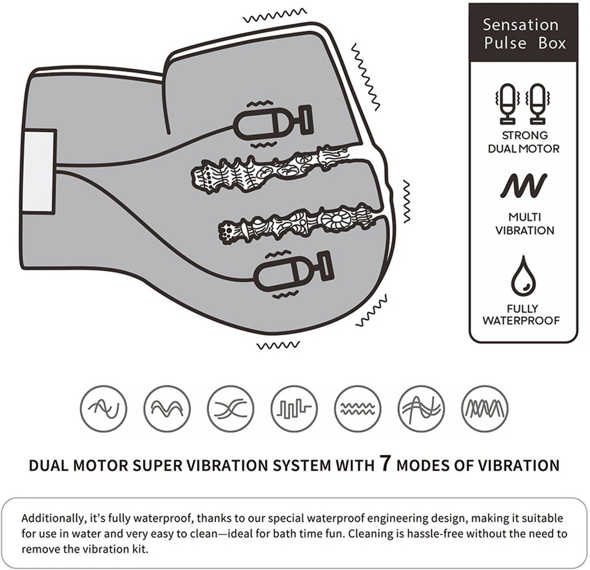 Masturbator Streetgirl's Sensation Pulse, Natural, 2.14 kg, Nr. 10, Erotic24.ro