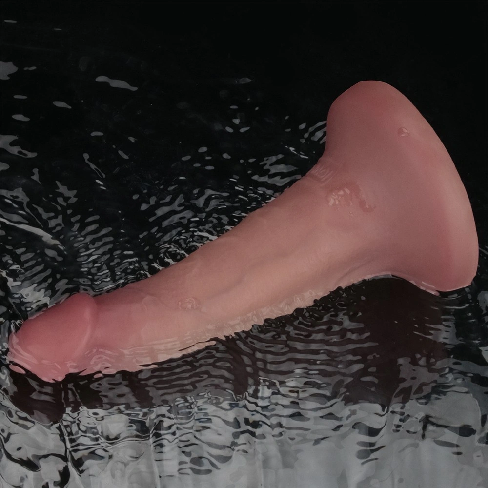 Vibrator Realist Power Cock, 10 Moduri Vibratii, PVC Dubla Densitate, USB Magnetic, Natural, 15.2 cm, #10, Erotic24.ro
