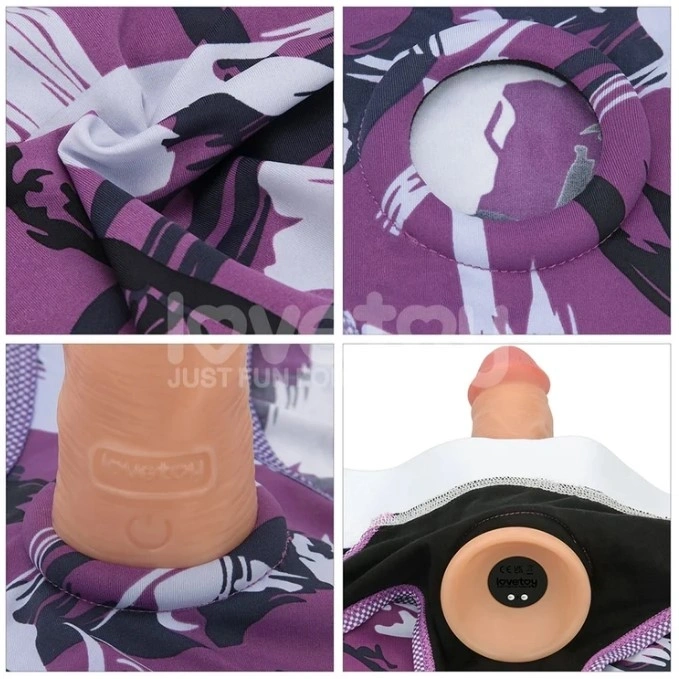 Strap-on INGEN tip Bikini, Violet, M/L, #5, Erotic24.ro