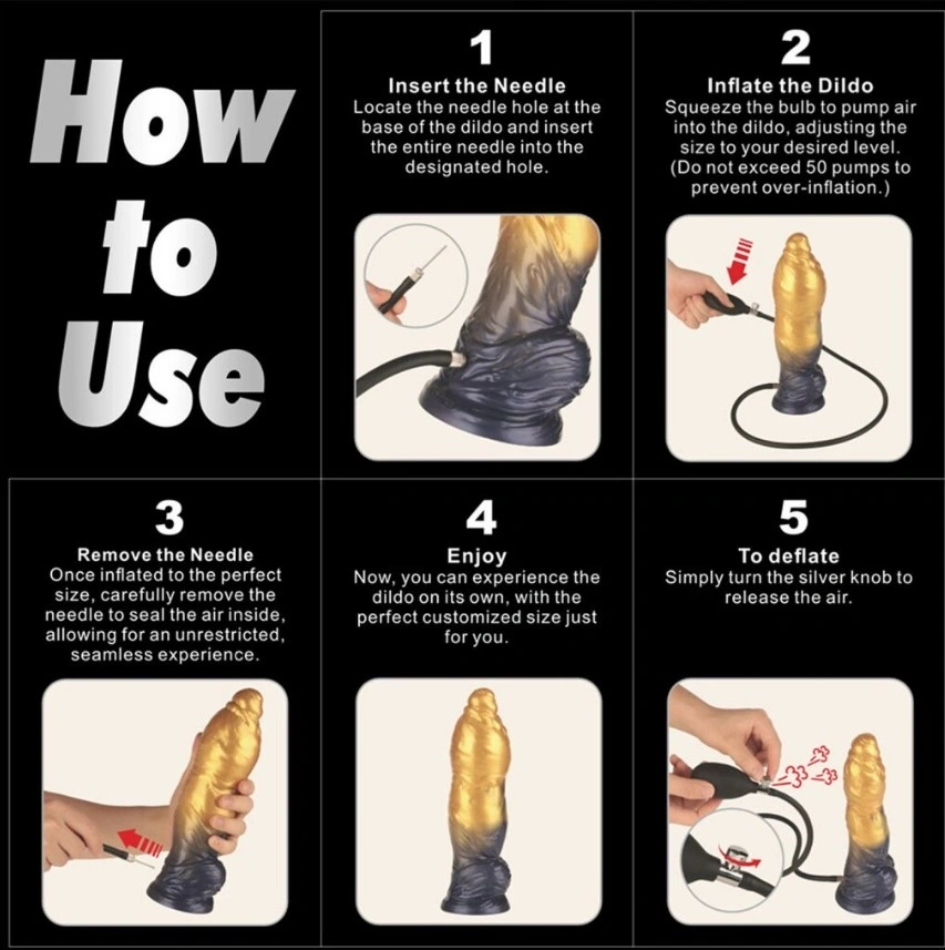 Dildo Aerosx Gonflabil, Silicon Dubla Densitate, Galben/Albastru, 25.4 cm, #8, Erotic24.ro