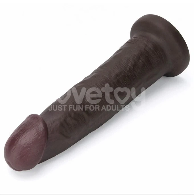 Vibrator Realist Sliding-Skin PRO II, Remote Control, Silicon Dubla Densitate, Negru, 22.7 cm, #4, Erotic24.ro