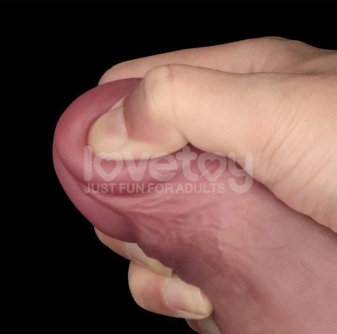 Vibrator Realist Power Cock, 10 Moduri Vibratii, PVC Dubla Densitate, USB Magnetic, Natural, 27.6 cm, #6, Erotic24.ro