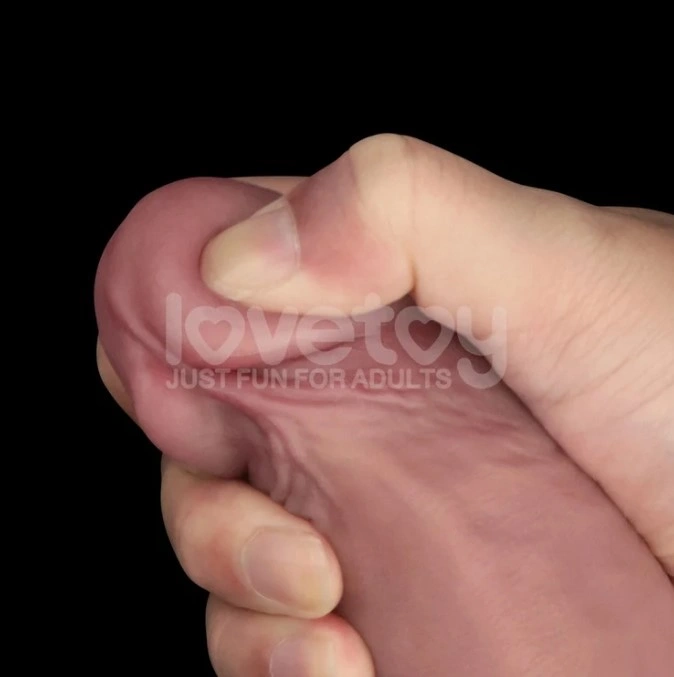 Vibrator Realist Power Cock, 10 Moduri Vibratii, PVC Dubla Densitate, USB Magnetic, Natural, 31 cm, #5, Erotic24.ro