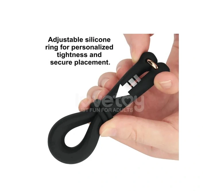 Inel Dublu de Penis Pinnacle Pro Anyfit Plus, Silicon, Negru, #2, Erotic24.ro
