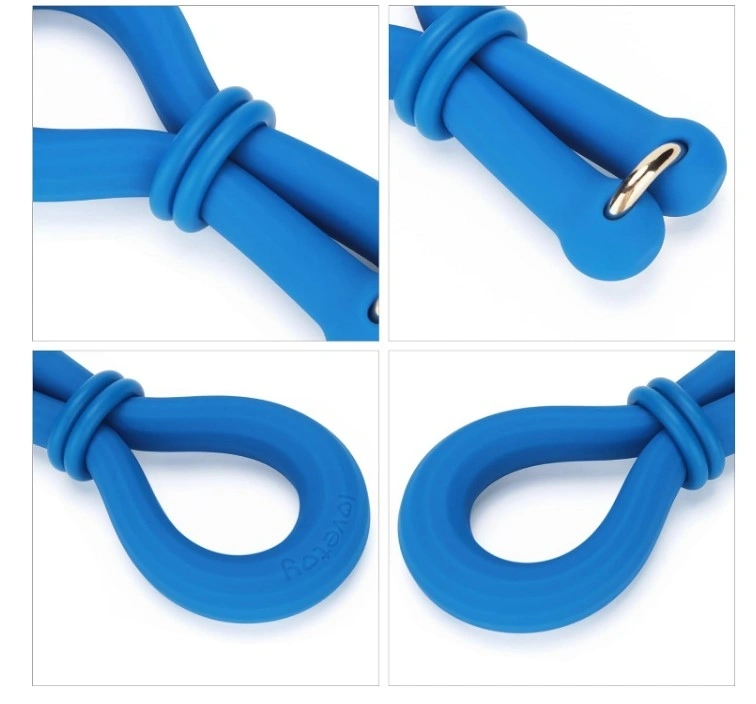Inel Dublu de Penis Pinnacle Pro Anyfit Plus, Silicon, Albastru, #6, Erotic24.ro