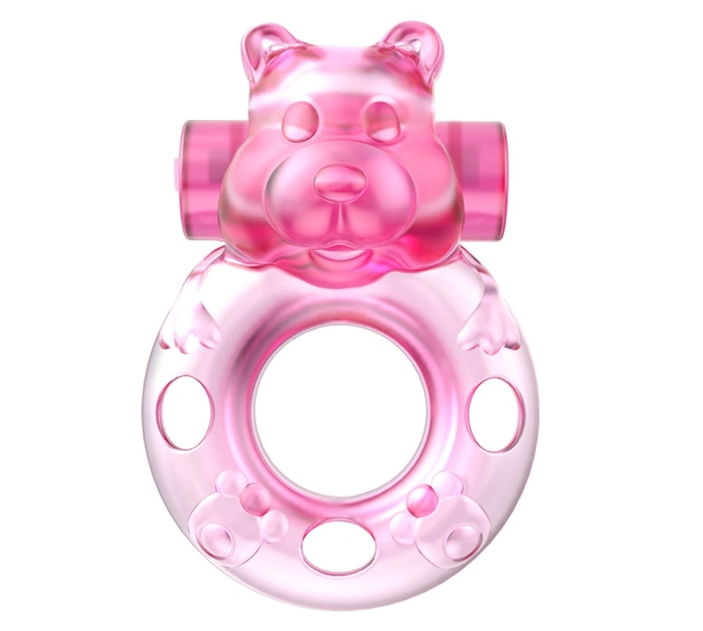 Inel de Penis cu Vibratii Bear Cock Ring,  in SexShop KUR Romania