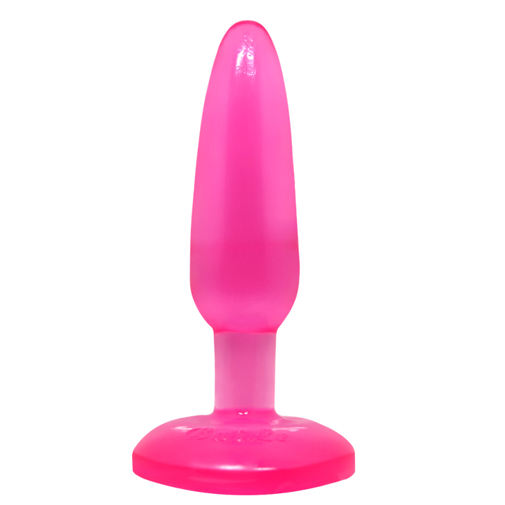 Dop Anal cu Ventuza, PVC, Roz, 14 cm, Nr. 1, Erotic24.ro