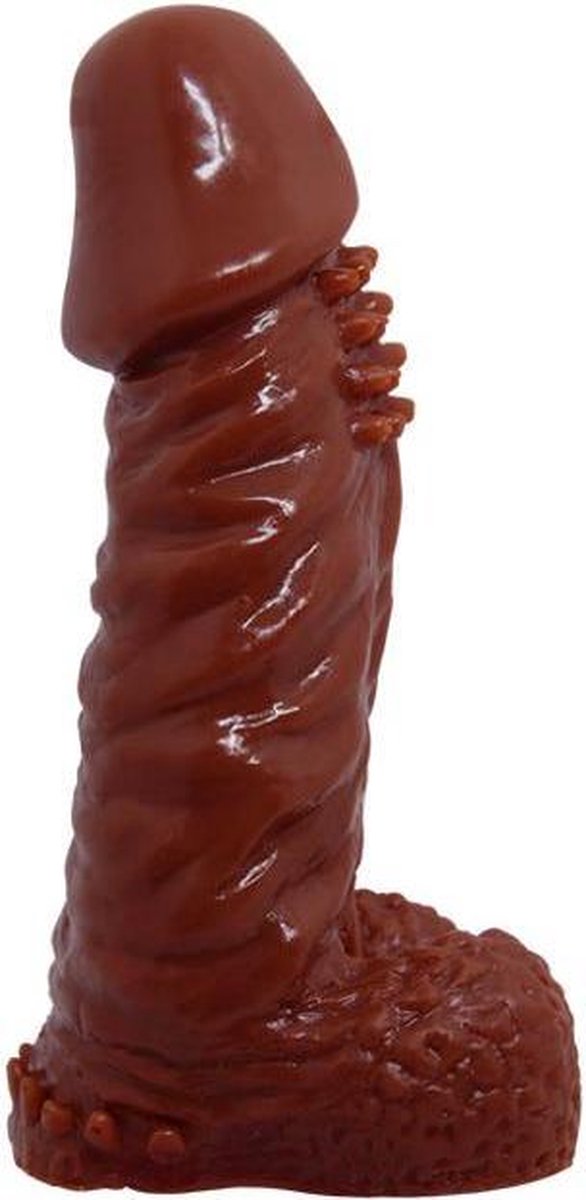 Manson Penis Wolftooth, TPR, Maro, 14 cm, Nr. 4, Erotic24.ro