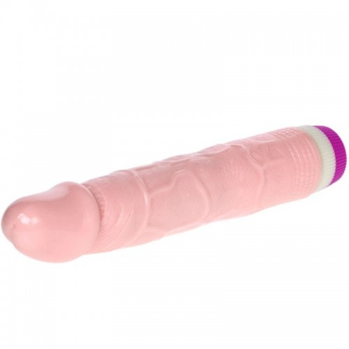 Vibrator Realist Multispeed Jelly Vibe, Natural, 21.5 cm, Nr. 2, Erotic24.ro
