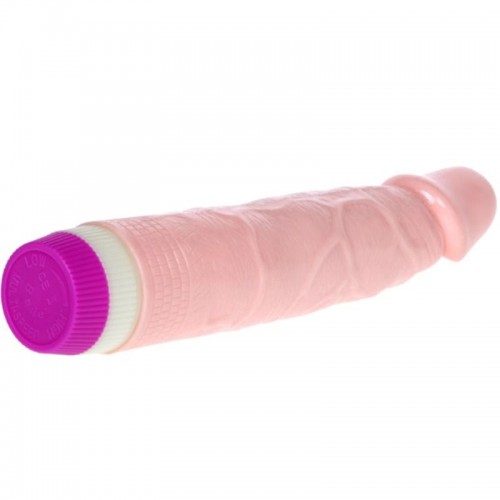 Vibrator Realist Multispeed Jelly Vibe, Natural, 21.5 cm, Nr. 5, Erotic24.ro