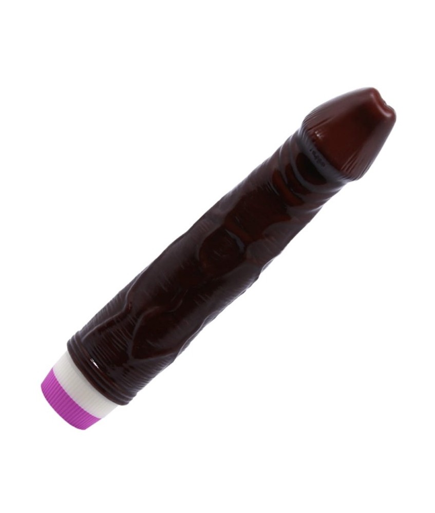 Vibrator Waves of Pleasure, Multispeed, PVC, Maro, 19.5 cm