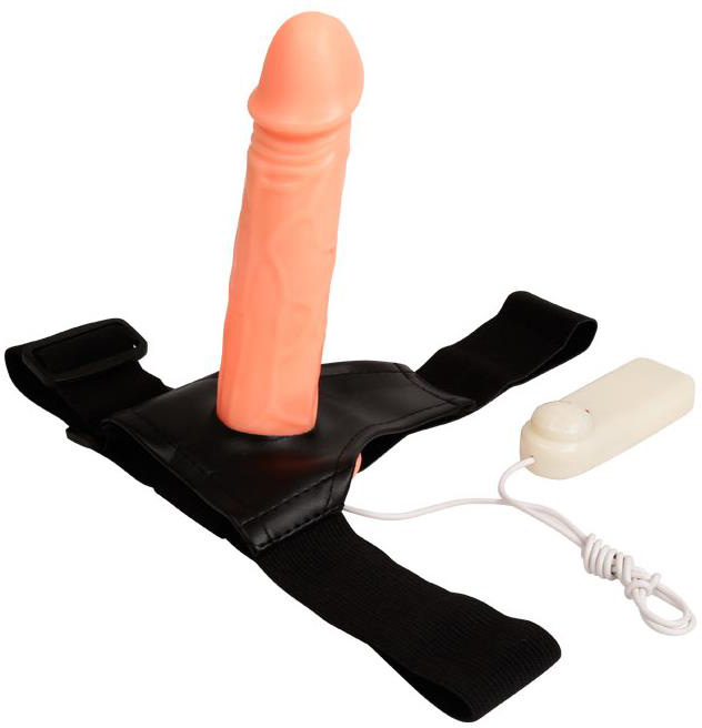 Strap-on Jessica Multispeed Natural, #3, Erotic24.ro