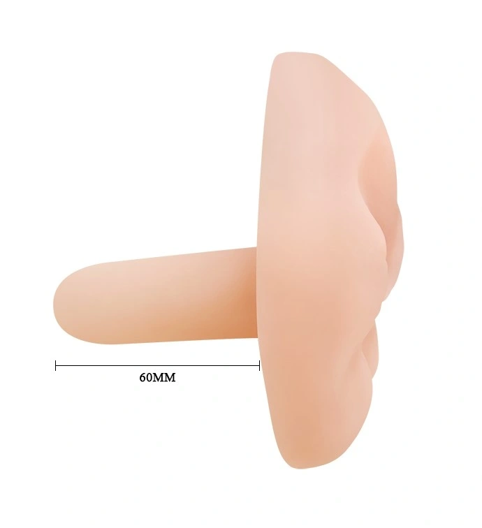 Masturbator Vagin cu Ou Vibrator Multispeed, Material TPR Realist, Natural, #2, Erotic24.ro