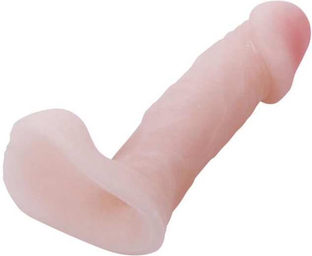 Mini Dildo Realist Slick Pleasure, Natural, 11 cm, #3, Erotic24.ro