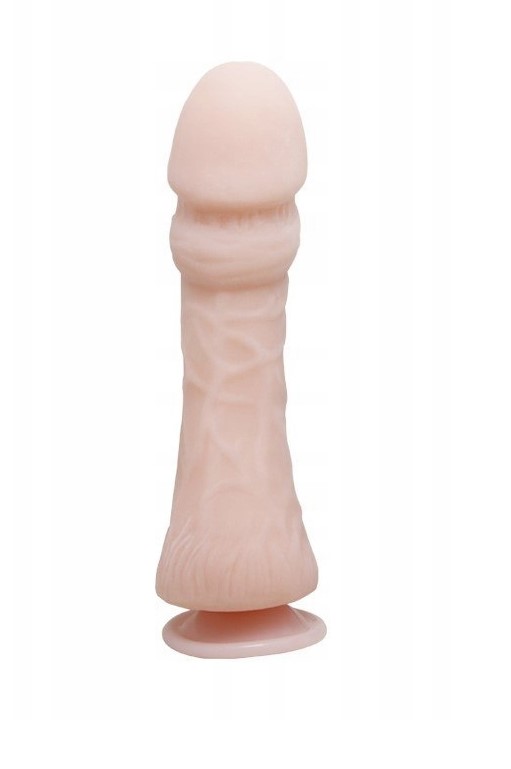 Vibrator Realist Multispeed The Big Penis Natural 24 cm, #3, Erotic24.ro
