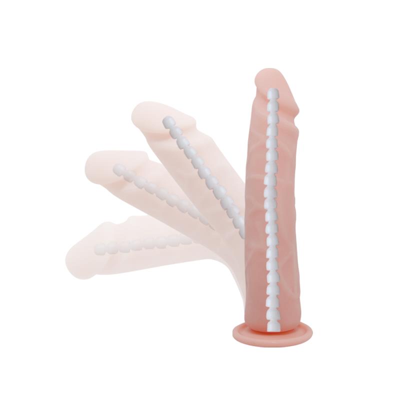 Dildo Realist Alcmene Bendable Soft Skin, Natural, 25 cm, Nr. 4, Erotic24.ro