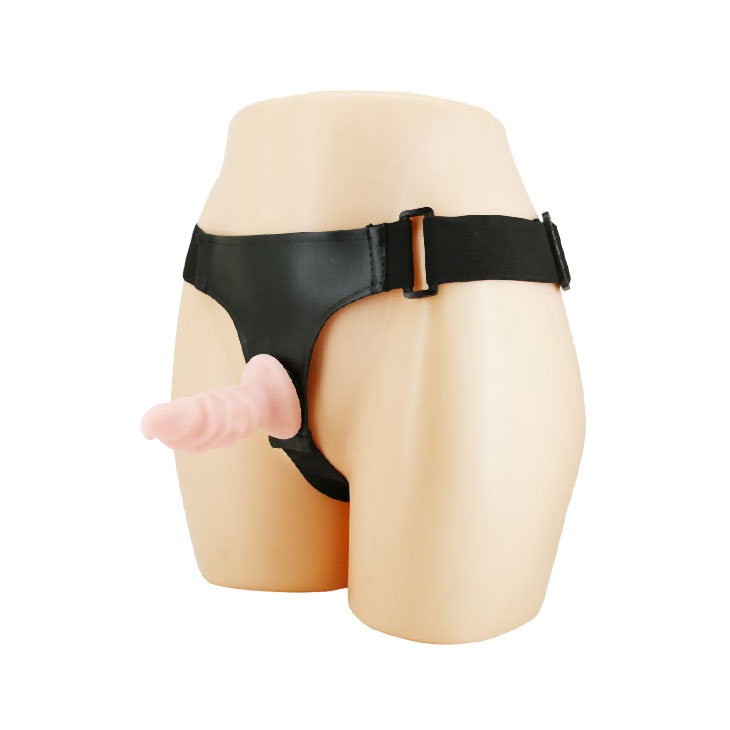 Set Strap On Jessica Baile, TPR, Natural, Nr. 2, Erotic24.ro