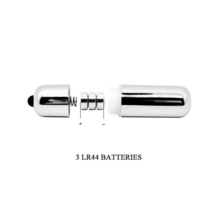 Manson Brave Man cu Glont Vibrator, TPR, Transparent, 12.5 cm, #4, Erotic24.ro