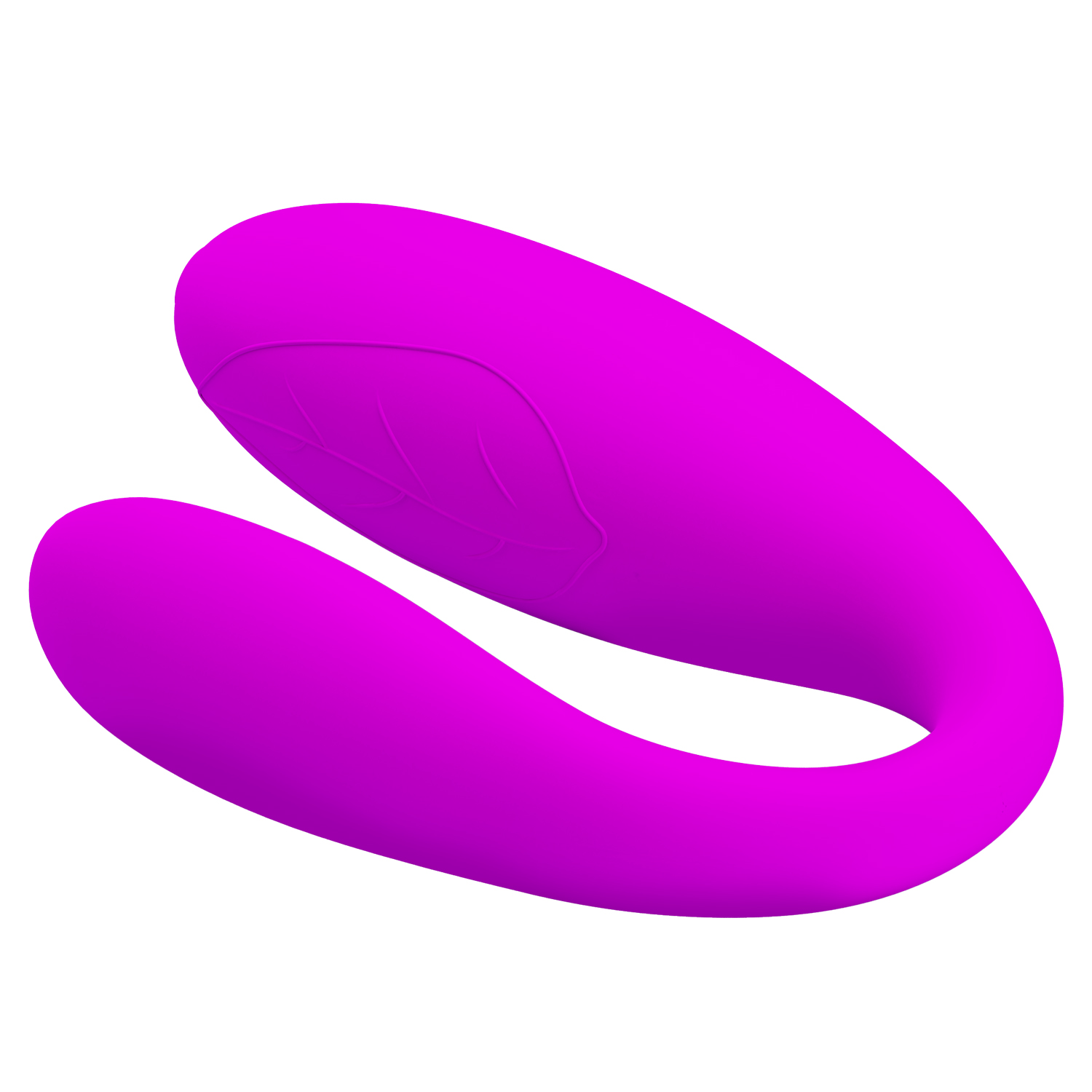 Vibrator Cuplu Fascynation, 30 Moduri Vibratii, Silicon, USB, Mov, 9.5 cm, #4, Erotic24.ro