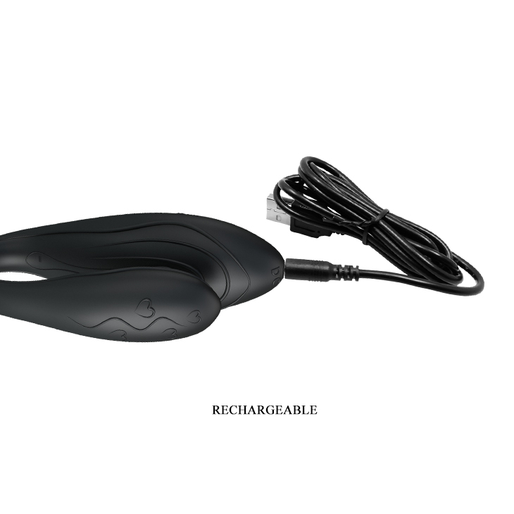 Vibrator Indulgence Plus 30 Moduri Vibratii, 3 Intensitati Vibratii, Silicon, USB, Negru, #6, Erotic24.ro