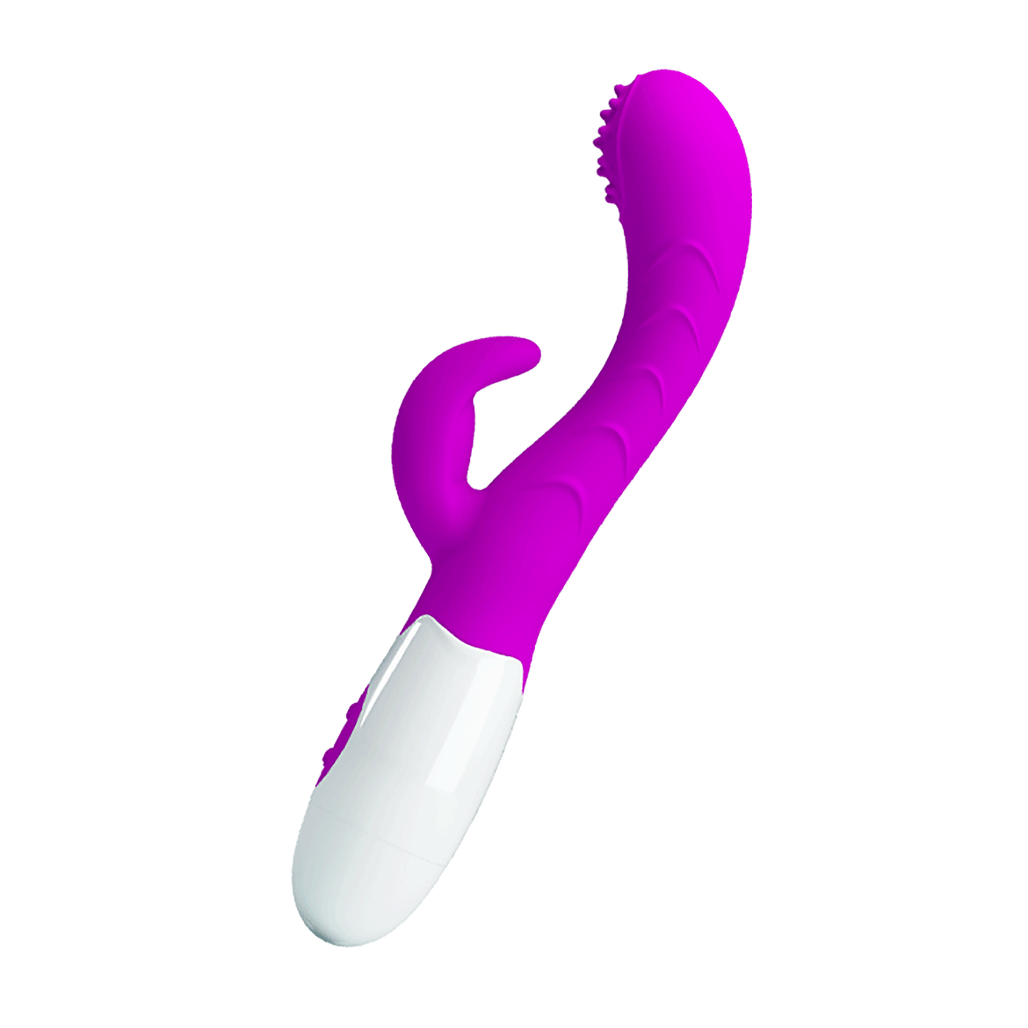 Vibrator Iepuras Arthur, 7 Moduri Vibratii, Silicon, Mov, 20 cm, #4, Erotic24.ro