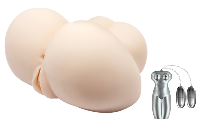 Masturbator Realistic Dublu Pussy&Ass, Multispeed, 1.2 kg