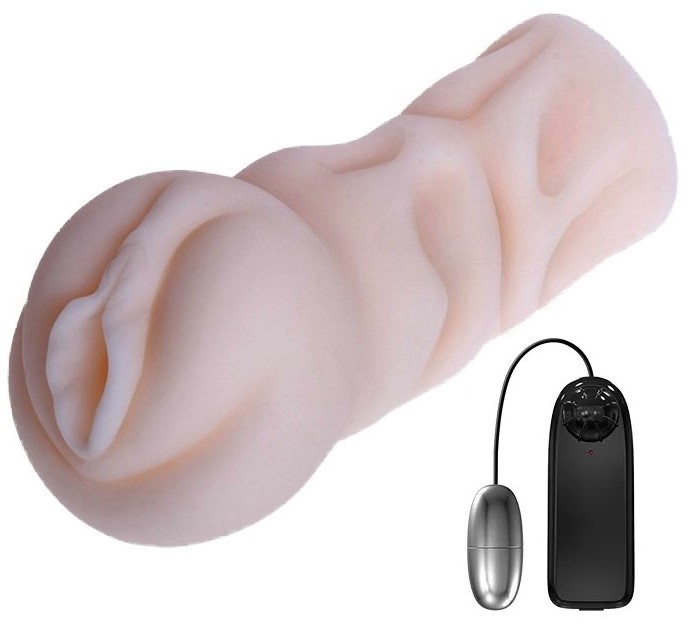 Masturbator Sexy Lips, Multispeeed, TPR, Natural, 15.2 cm