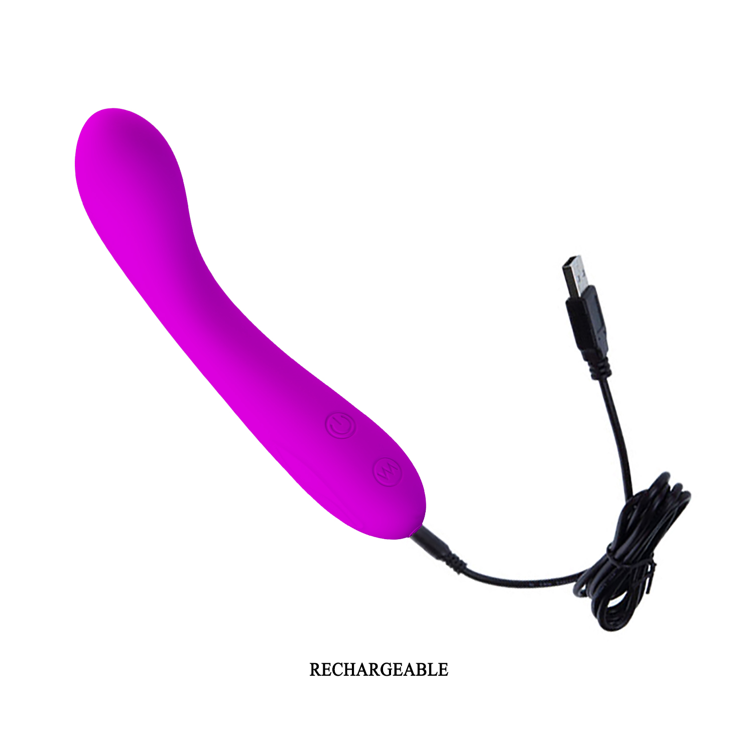 Vibrator Pretty Love Tony, 30 Moduri Vibratii, Silicon, Mov, 15.5 cm, Nr. 8, Erotic24.ro