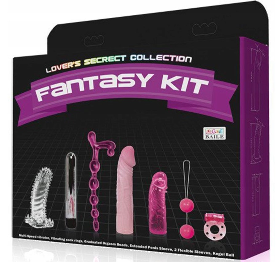 Kit Fantasy 7 Jucarii Sexuale, Nr. 2, Erotic24.ro