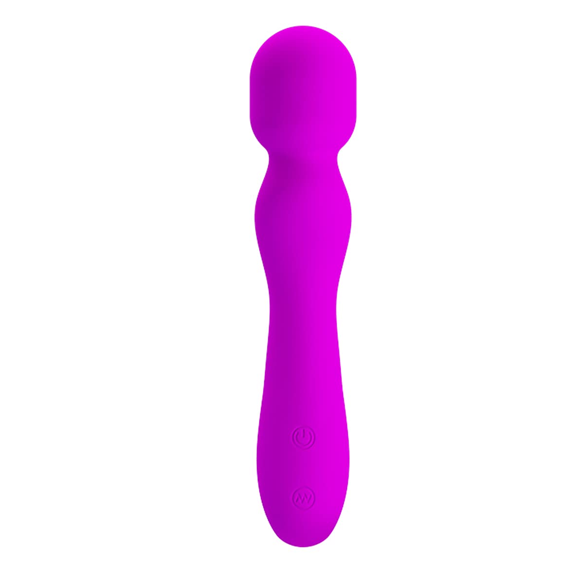 Vibrator Masaj Paul, 30 Moduri Vibratii, Silicon, USB, Roz, #2, Erotic24.ro