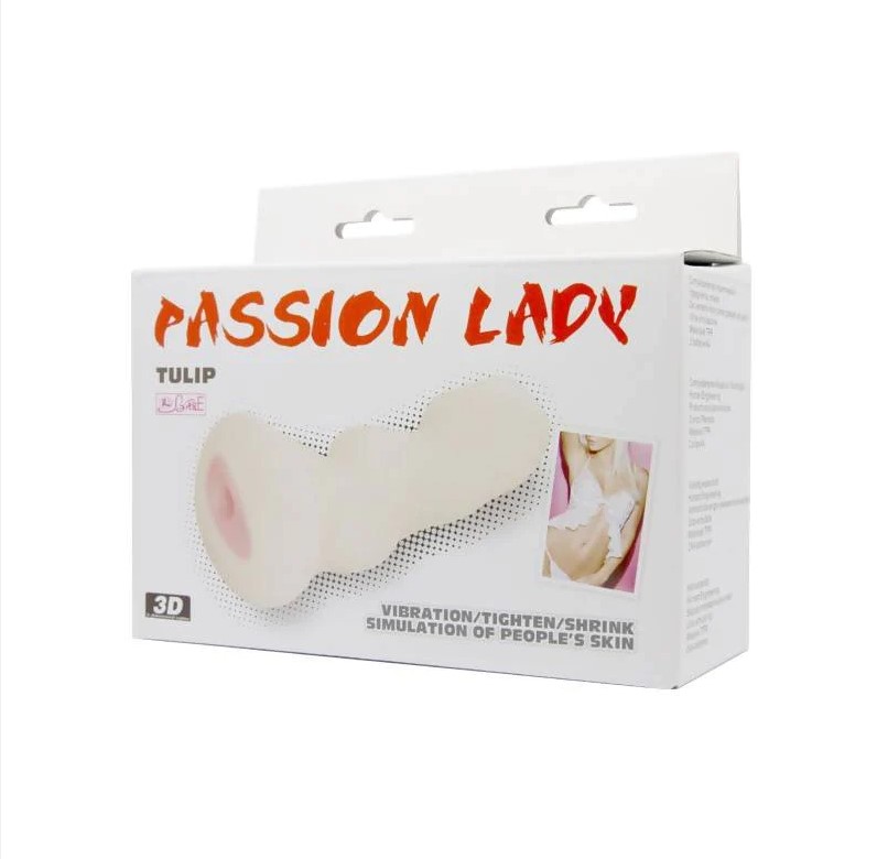 Masturbator Passion Lady Multispeed cu Glont Vibrator si Telecomanda, Natural, 15.5 cm, Nr. 4, Erotic24.ro
