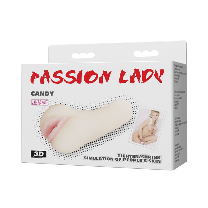 Masturbator Passion Lady Candy, TPR, Natural, 13.7 cm, #7, Erotic24.ro
