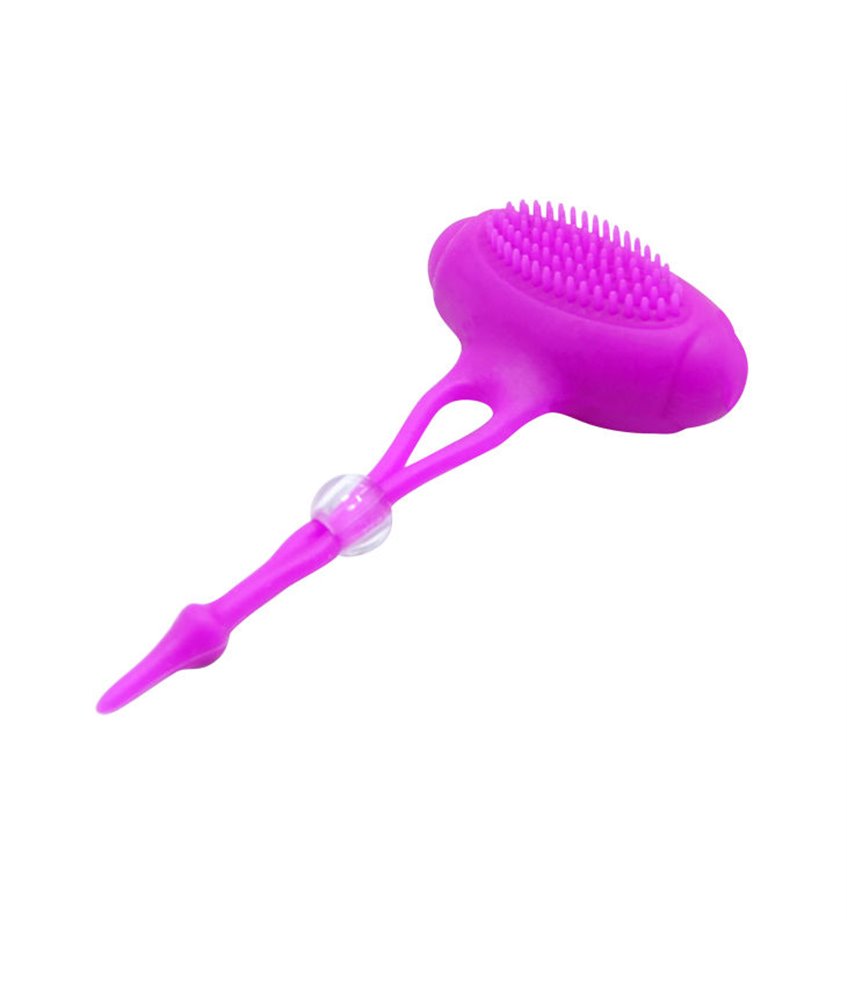 Stimulatoare Sfarcuri cu Vibratii,Silicon, Mov, 12 cm, Nr. 2, Erotic24.ro