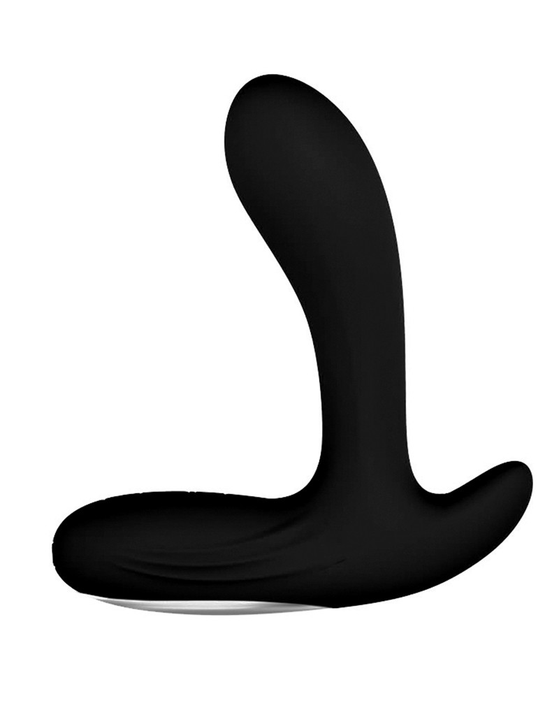 Stimulator Prostata Backie 30 Moduri Vibratii, Silicon, USB, Negru, 12.5 cm, #2, Erotic24.ro
