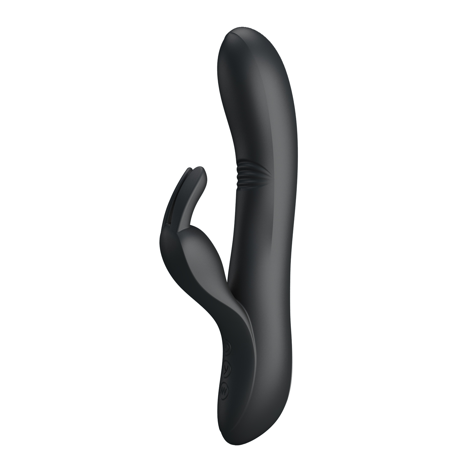 Vibrator Pretty Love Dylan, 7+4 Moduri Stimulatoare, Silicon, USB, Negru, 21 cm, #2, Erotic24.ro