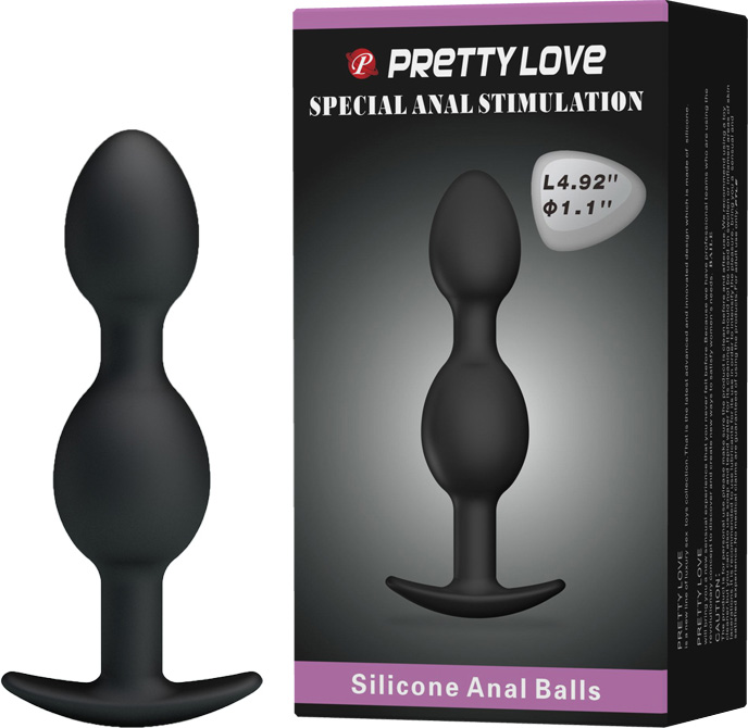 Dop anal cu bile stimulatoare Pretty Love, #3, Erotic24.ro