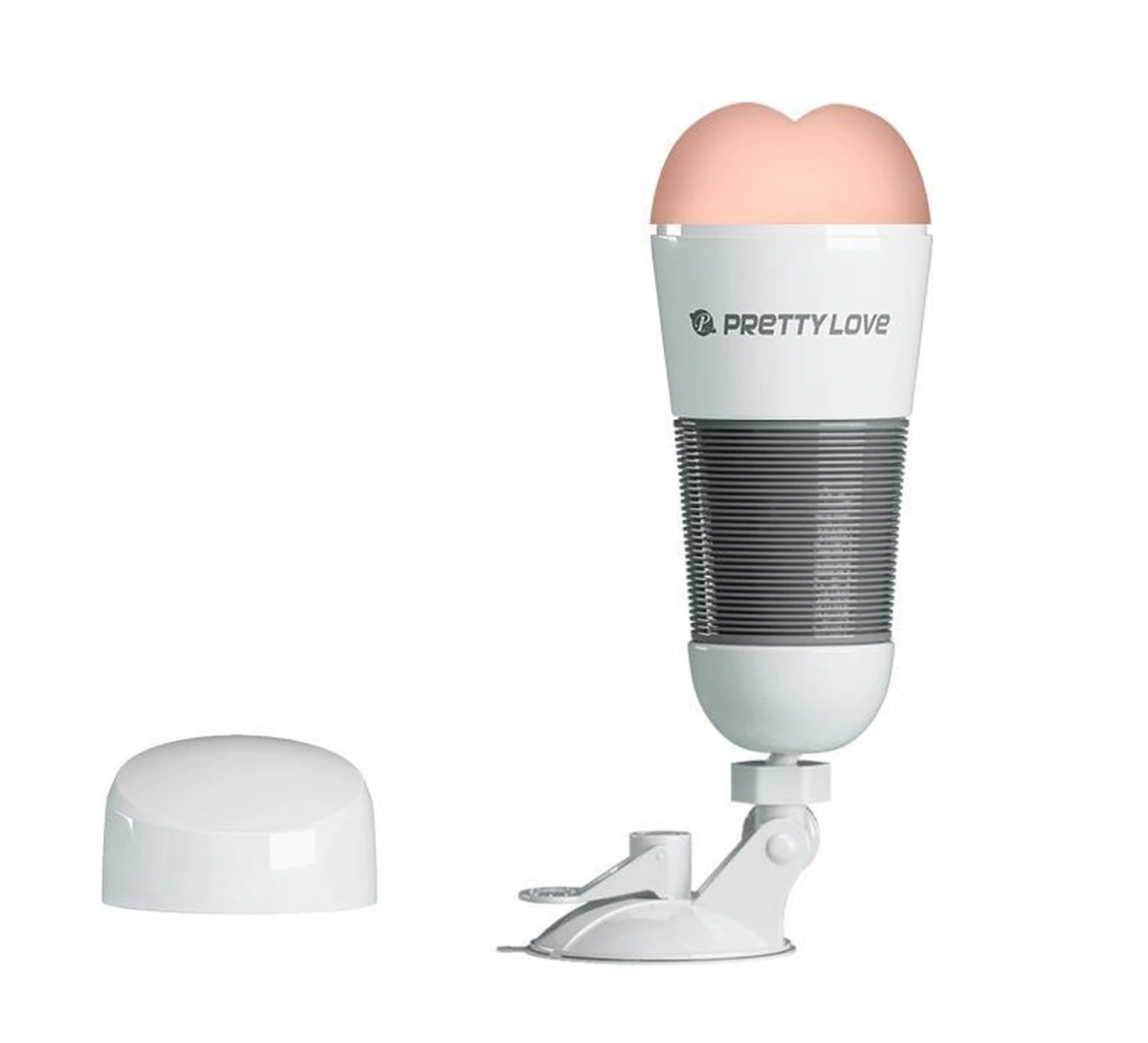 Masturbator Pretty Love Hedy Anus cu Vibratii, Ventuza Detasabila, Natural, #2, Erotic24.ro