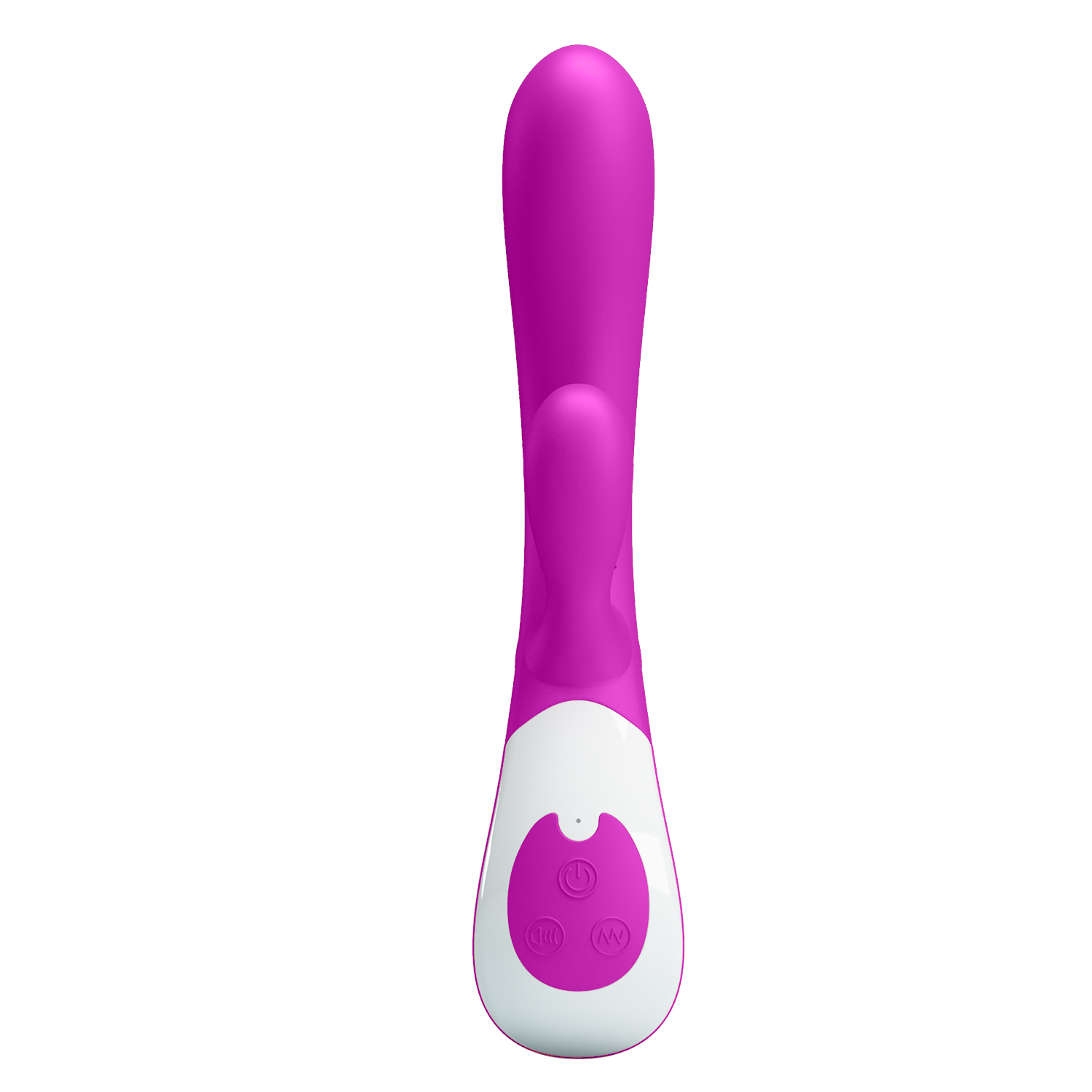 Vibrator Rabbit Colby, 12 Moduri Vibratii, Silicon, USB, Mov, 21.5 cm, Nr. 14, Erotic24.ro