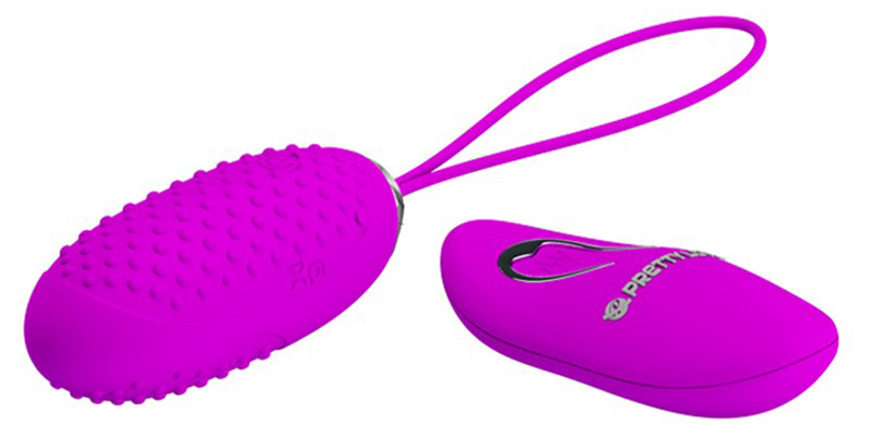 Ou Vibrator Remote Control 12 Functii Vibratii USB Mov, Nr. 2, Erotic24.ro