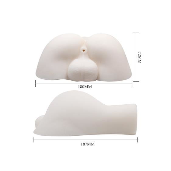 Masturbator Anus cu Glont Vibrator Bigger Man Natural, Nr. 7, Erotic24.ro