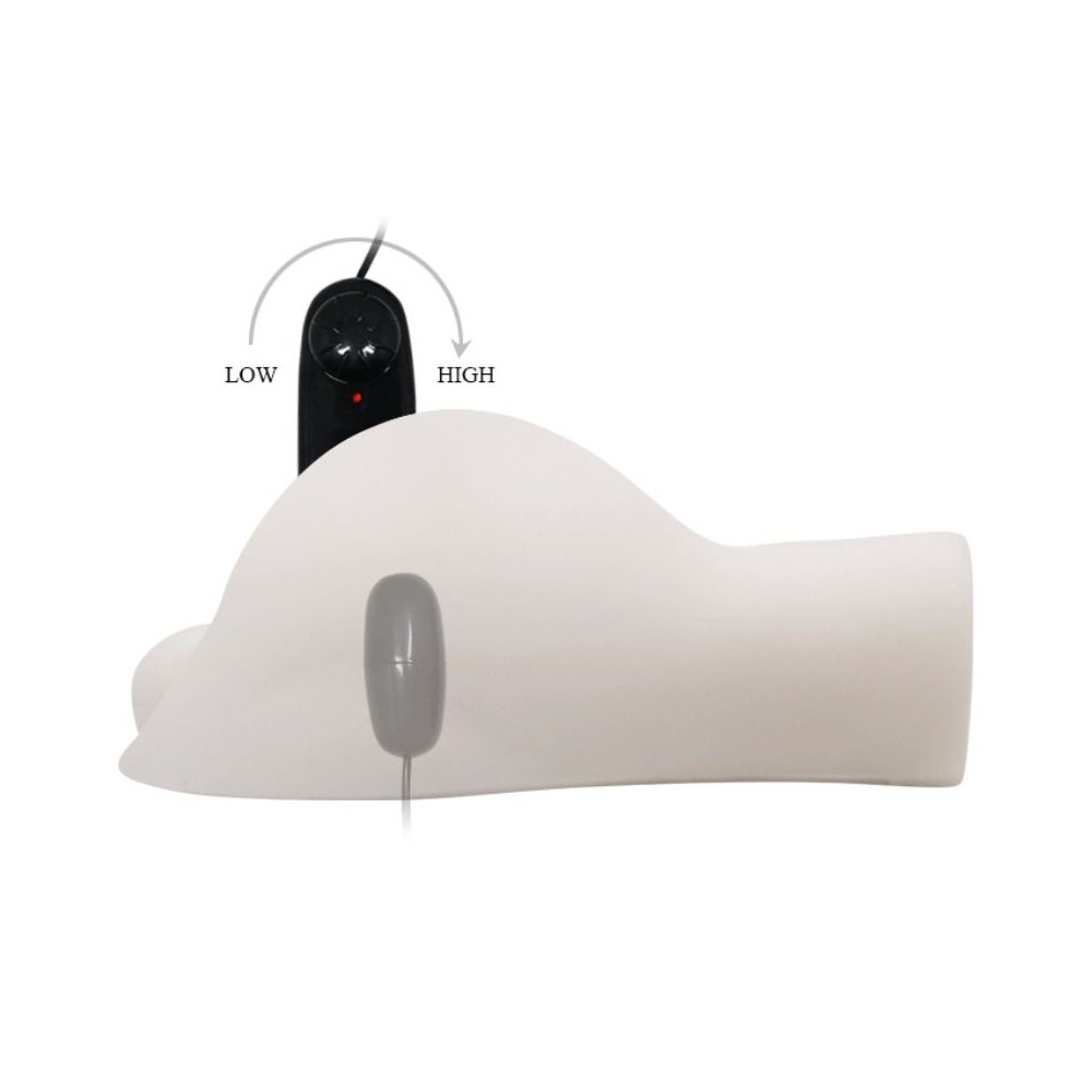 Masturbator Anus cu Glont Vibrator Bigger Man Natural, Nr. 3, Erotic24.ro