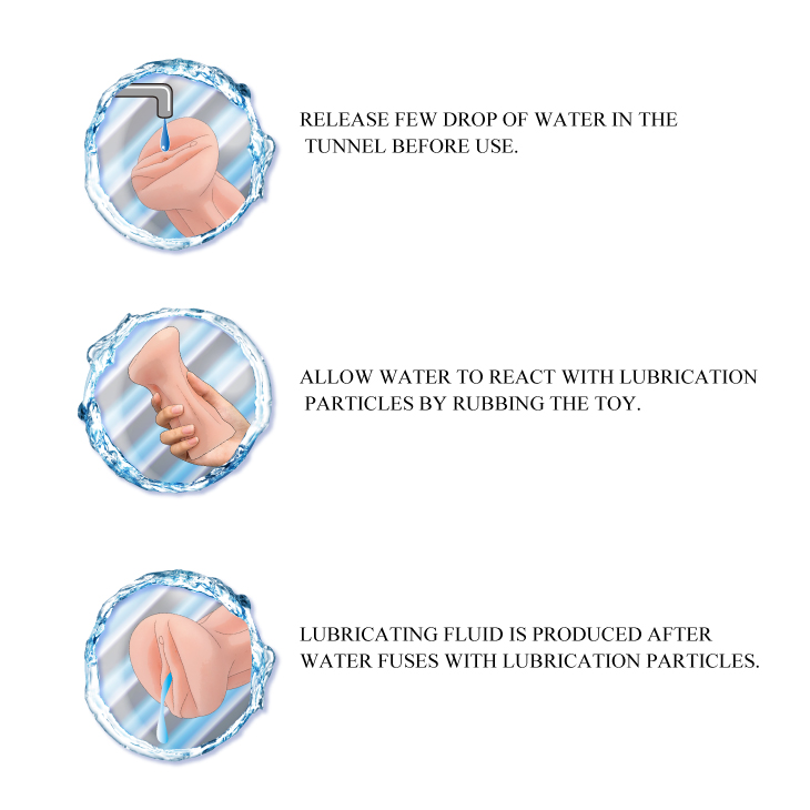 Masturbartor Lewd Woman, TPR, Alb, 14 cm, #6, Erotic24.ro