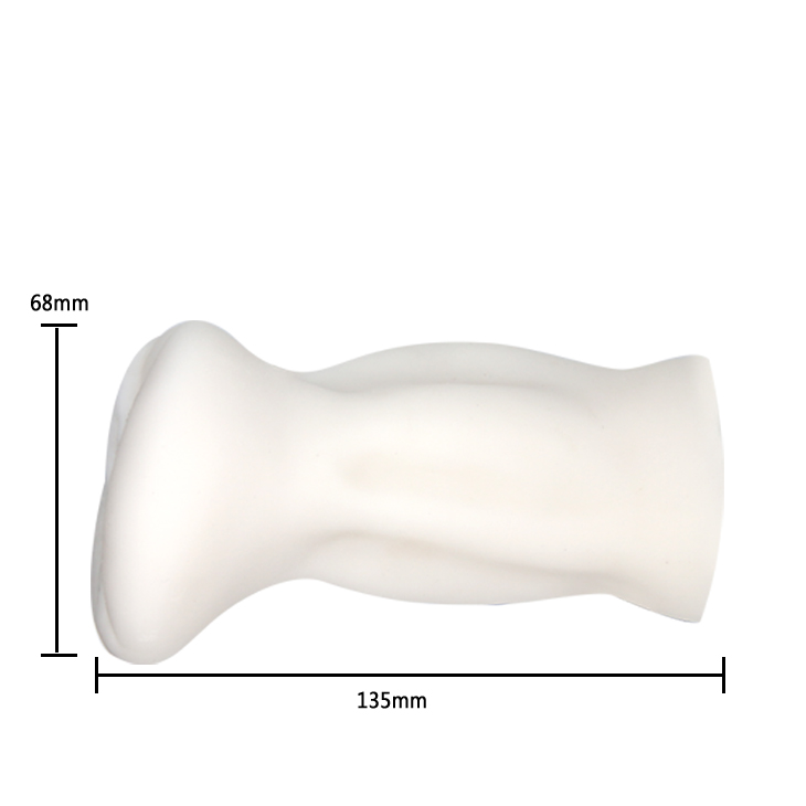 Masturbartor Lewd Woman, TPR, Alb, 14 cm, #5, Erotic24.ro