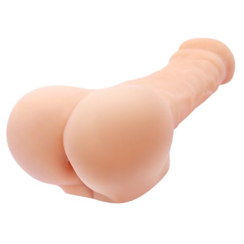 Prelungitor Penis Masturbator Bigger Man Plus, TPR, Natural, 24 cm, #2, Erotic24.ro