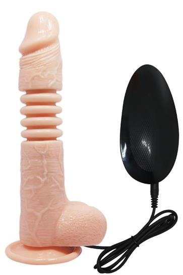 Vibrator Realist Thunder Up 22cm Natural