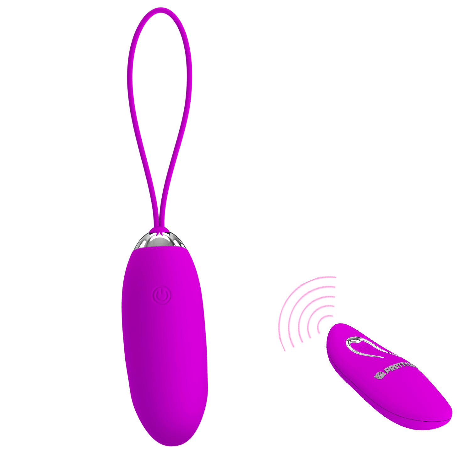 Ou Vibrator Pretty Love Julia Remote Control, 12 Moduri Vibratii, Silicon, USB, Mov, #7, Erotic24.ro