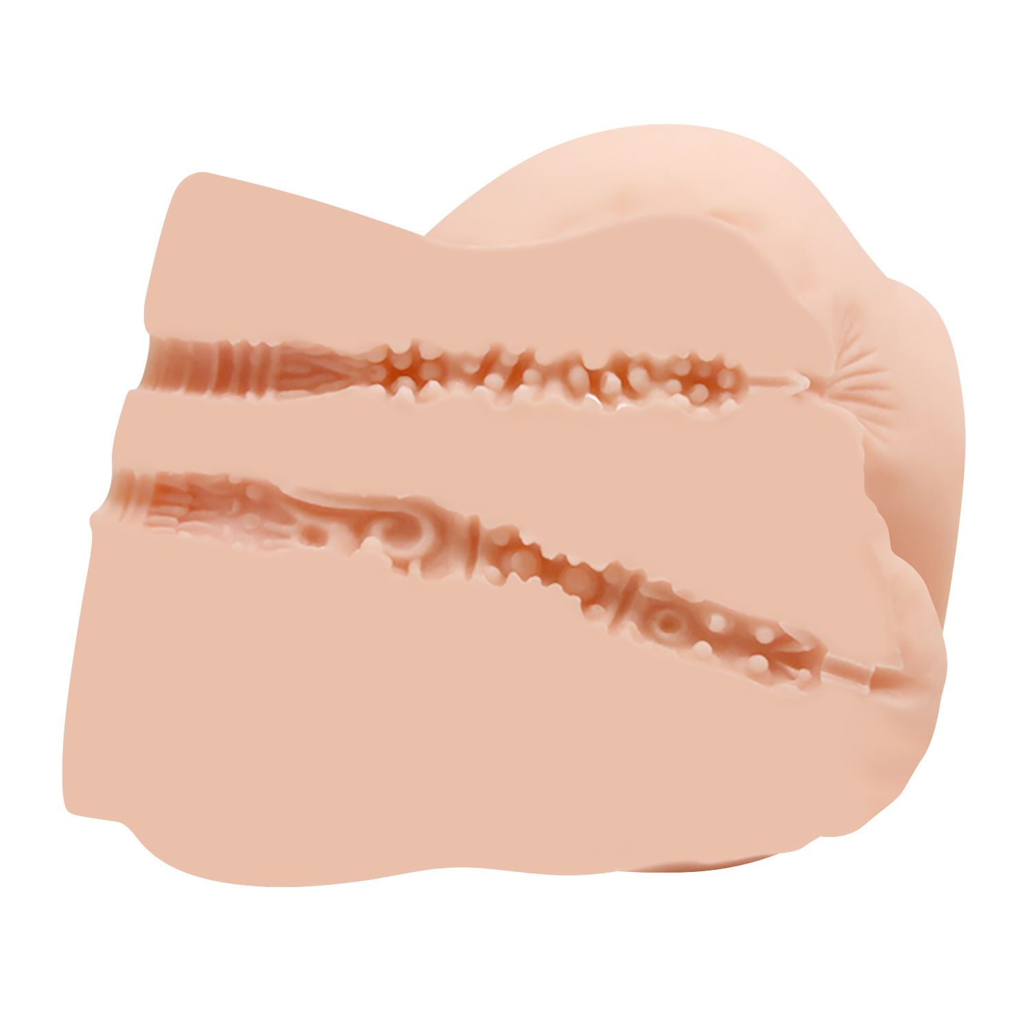 Masturbator Crazy Bull Realistic Vagina&Ass, Multispeed, TPR, Natural, 3.1 kg, #5, Erotic24.ro